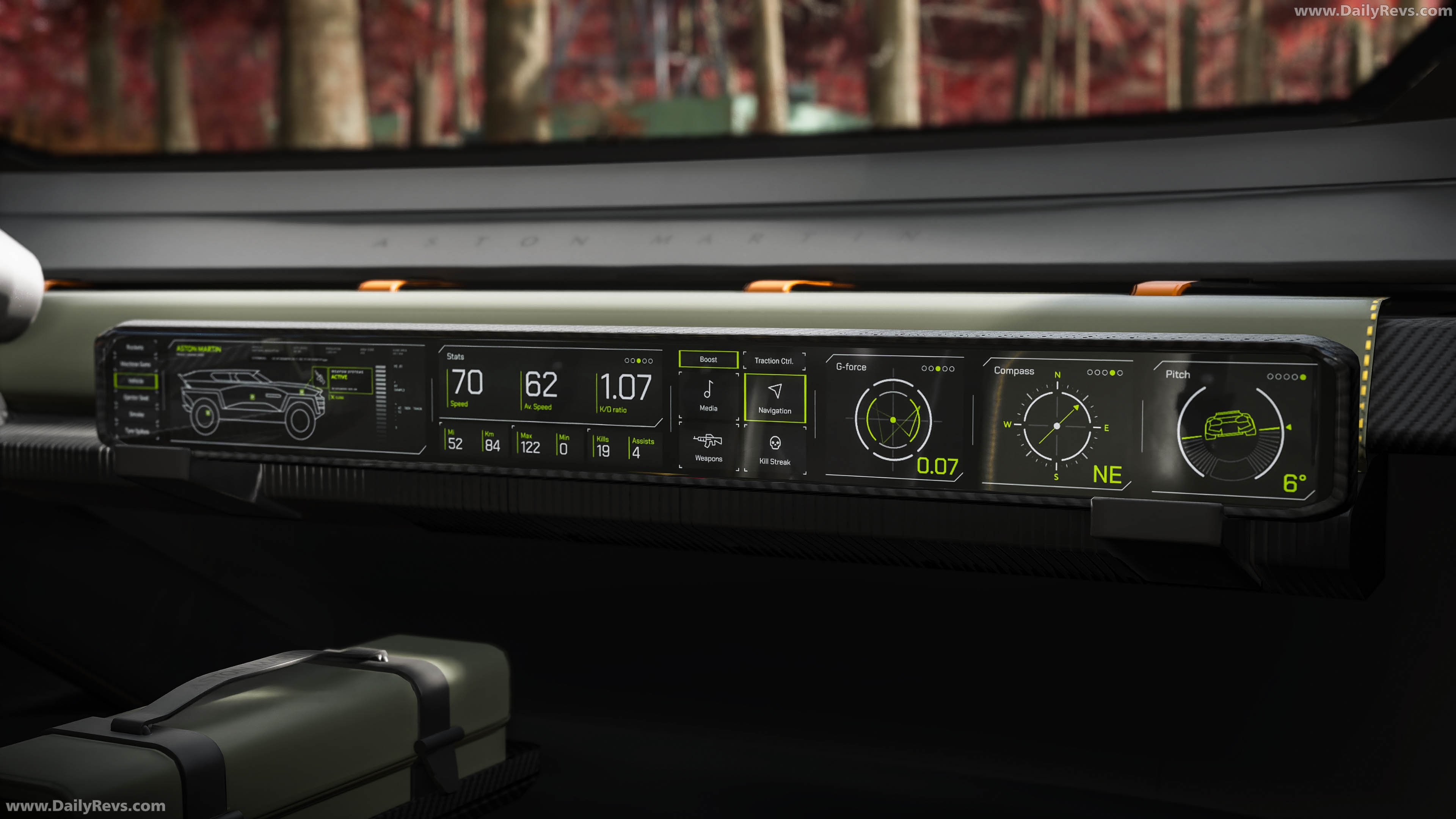 2026 Aston Martin Dreadnought Concept Interior